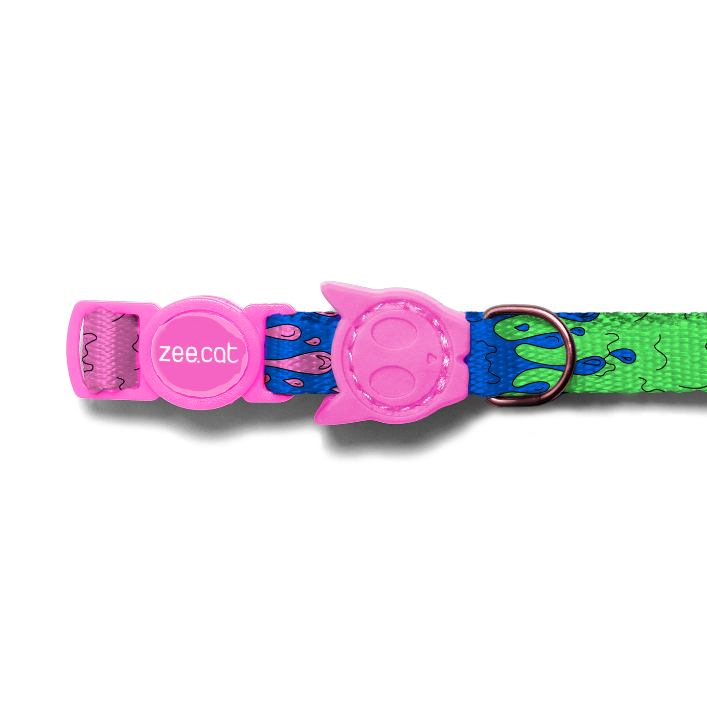 Lords Of Zee.Town Melted Cat Collar