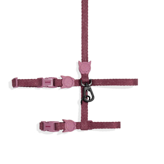 Cat Harness and Leash Set Naturals 2.0 Hibiscus