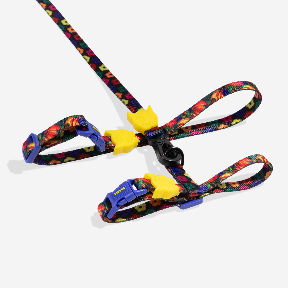 Farm Rio Samba Zee.Pinz Cat Harness and Leash Set