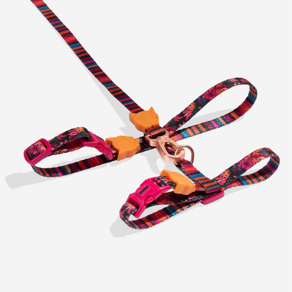 Farm Rio Selva Cat Harness and Leash Set