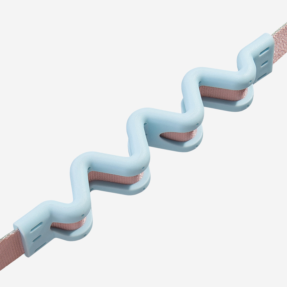 Peach Shock Absorbing  Ruff Leash 2.0