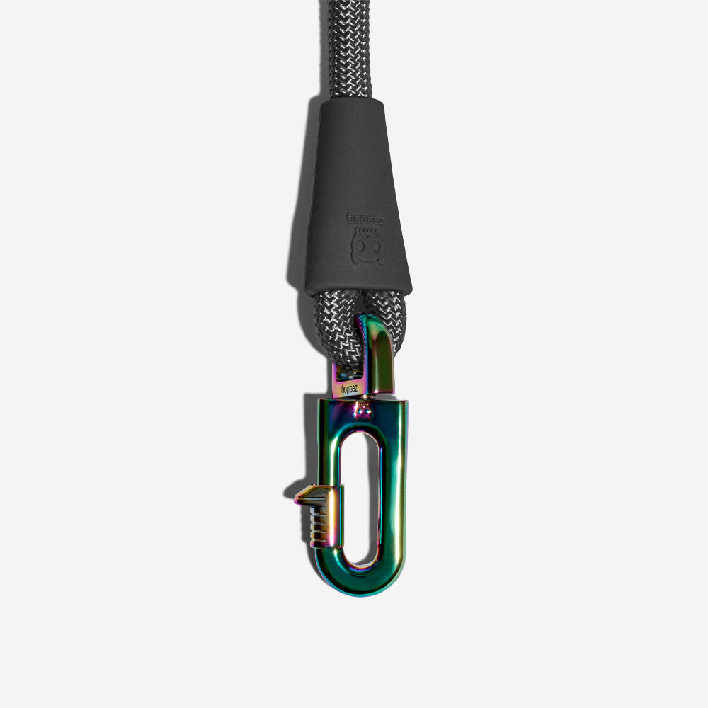 Hands Free Leash Titanium Grey