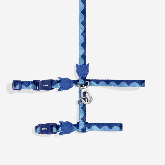 Swell Cat Harness & Leash Set