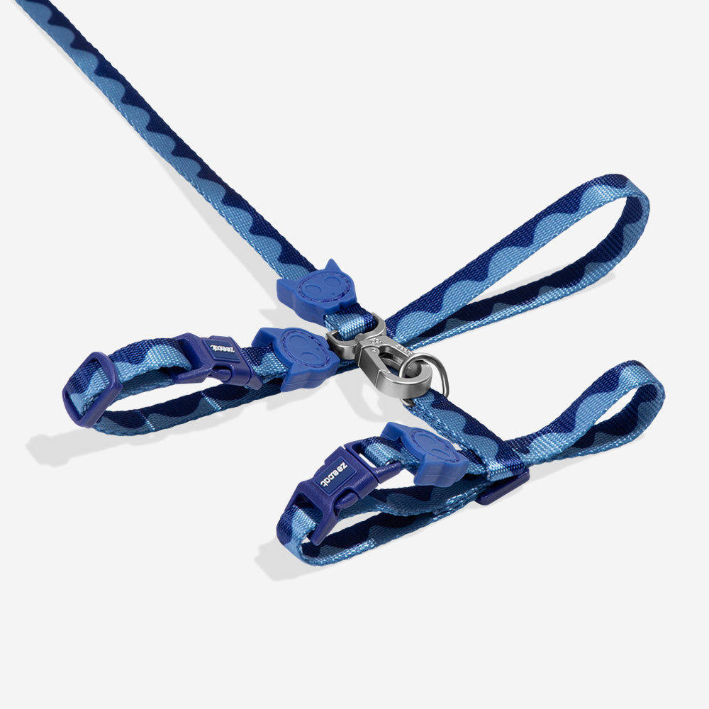 Swell Cat Harness & Leash Set