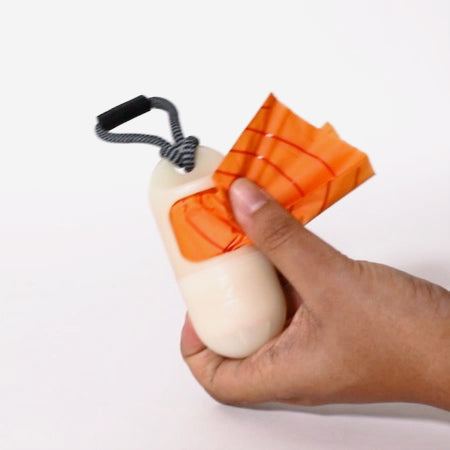 Poop bag dispenser refill - box with 4 rolls